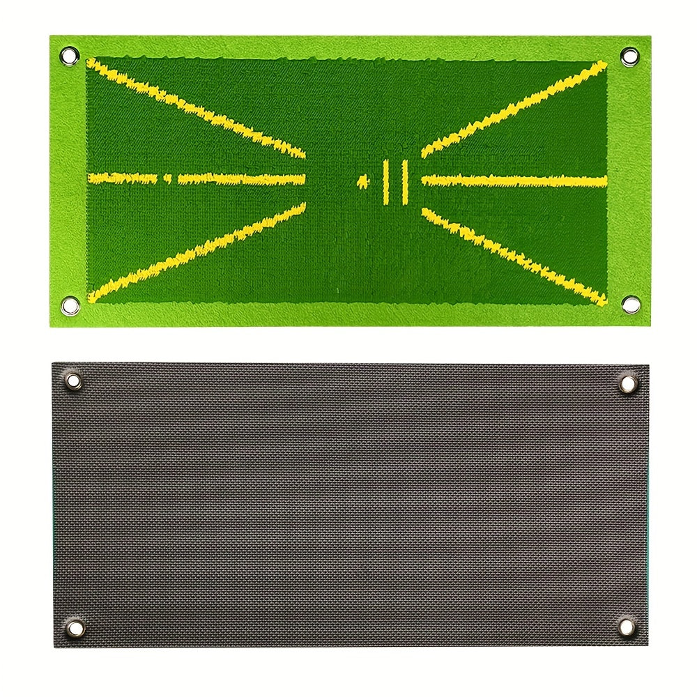 Swing Detection Golf Training Mat with Practice for Improved Swing