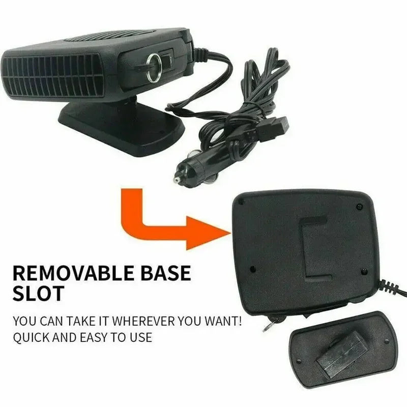 Multifunctional Portable Electric Car Heater Defroster Demister Windshield Defroster