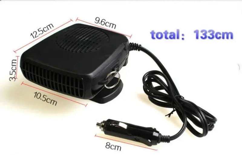 Multifunctional Portable Electric Car Heater Defroster Demister Windshield Defroster